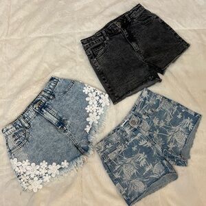 💕 Girls 10/12 Shorts Bundle